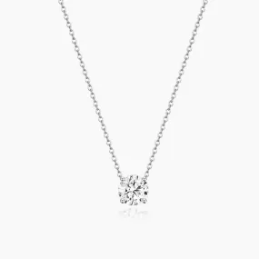 0.8CT CZ Pendant Necklace For Father Signature Touch