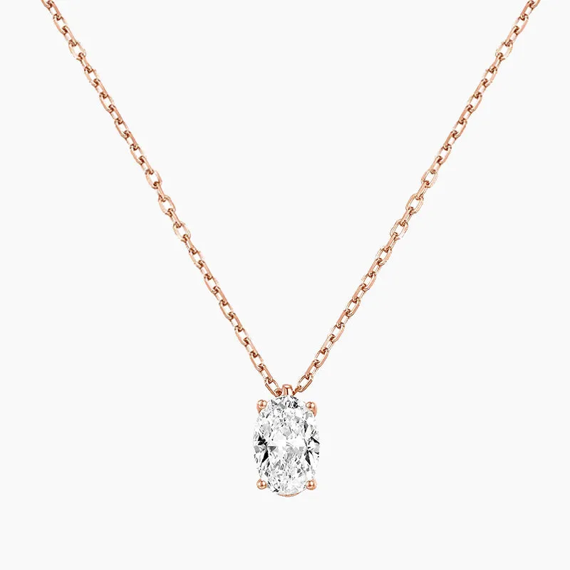 Chic Detail Universal Accessory 14K Gold Plated CZ Pendant Necklace