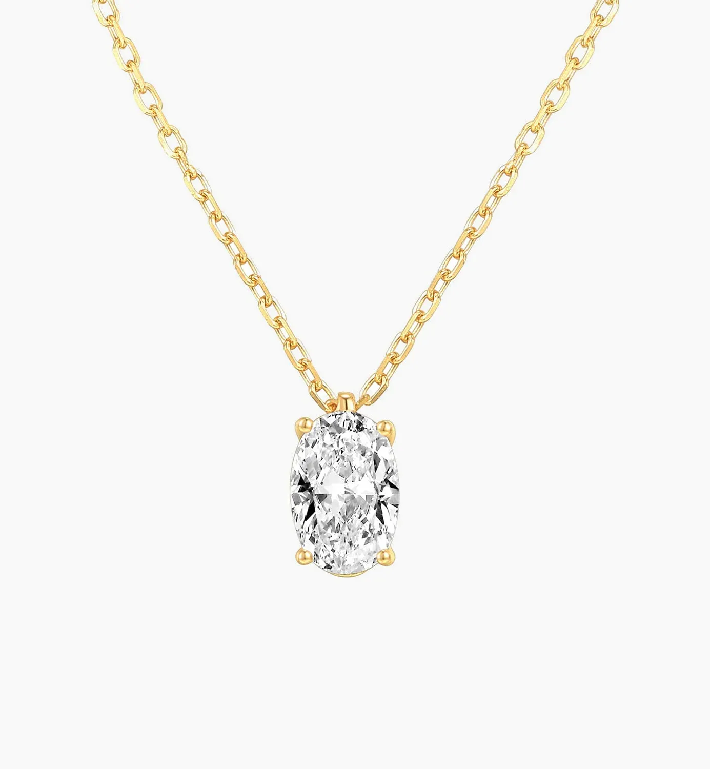 14K Gold Plated CZ Pendant Necklace City Detail Body Adornment