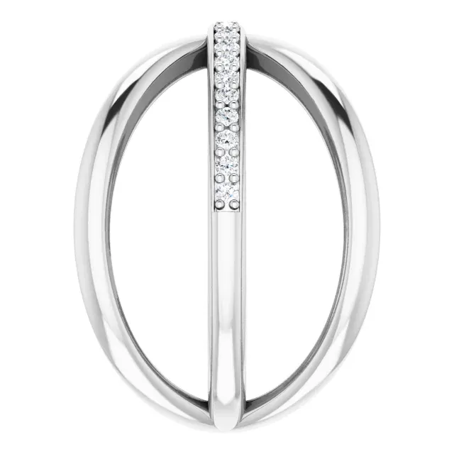 14K White 1/6 CTW Diamond Criss Cross Diamond Ring Ensemble Collection Budget Expression