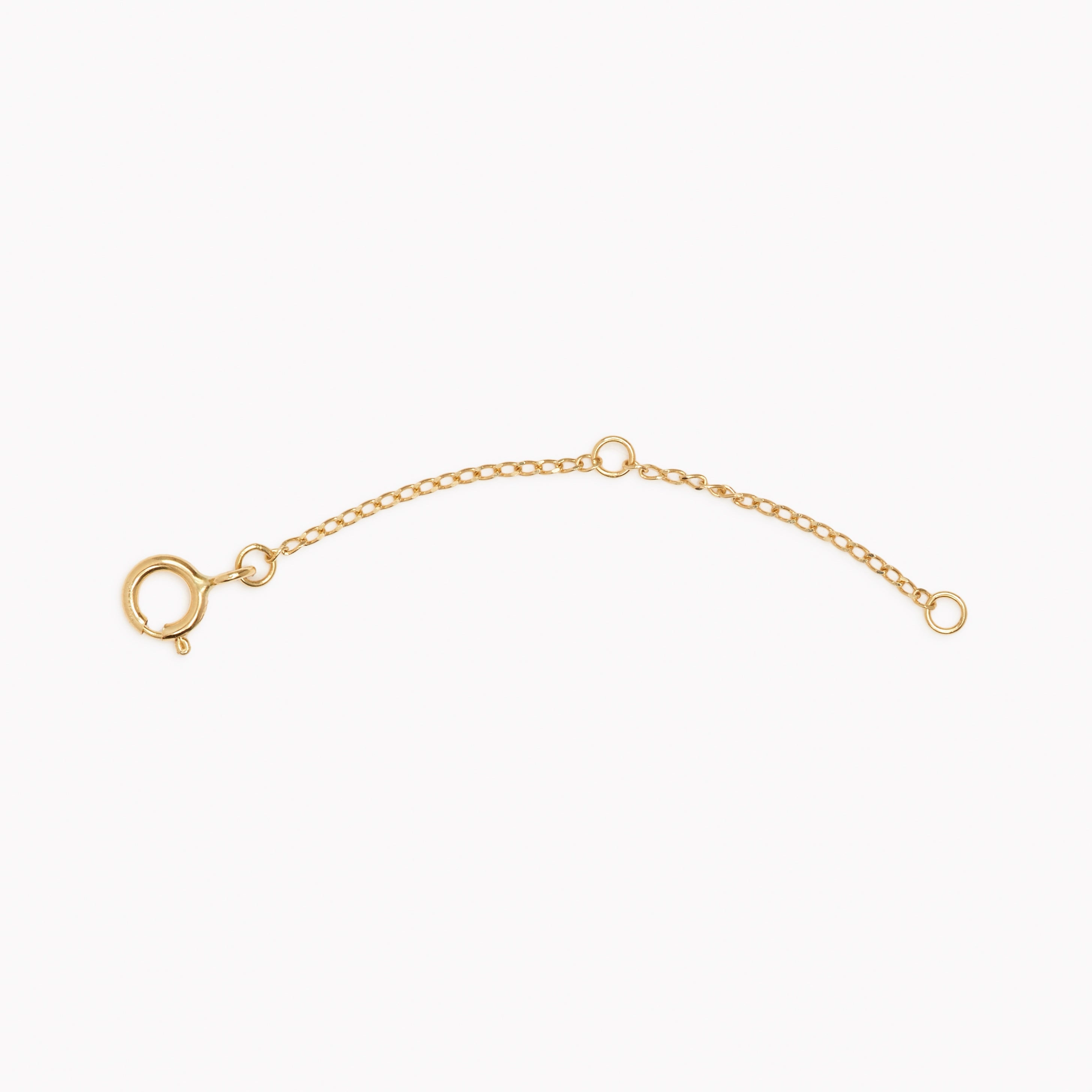 Classic Sparkle 14k Gold Necklace Extender (2 inches)