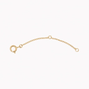 Classic Sparkle 14k Gold Necklace Extender (2 inches)