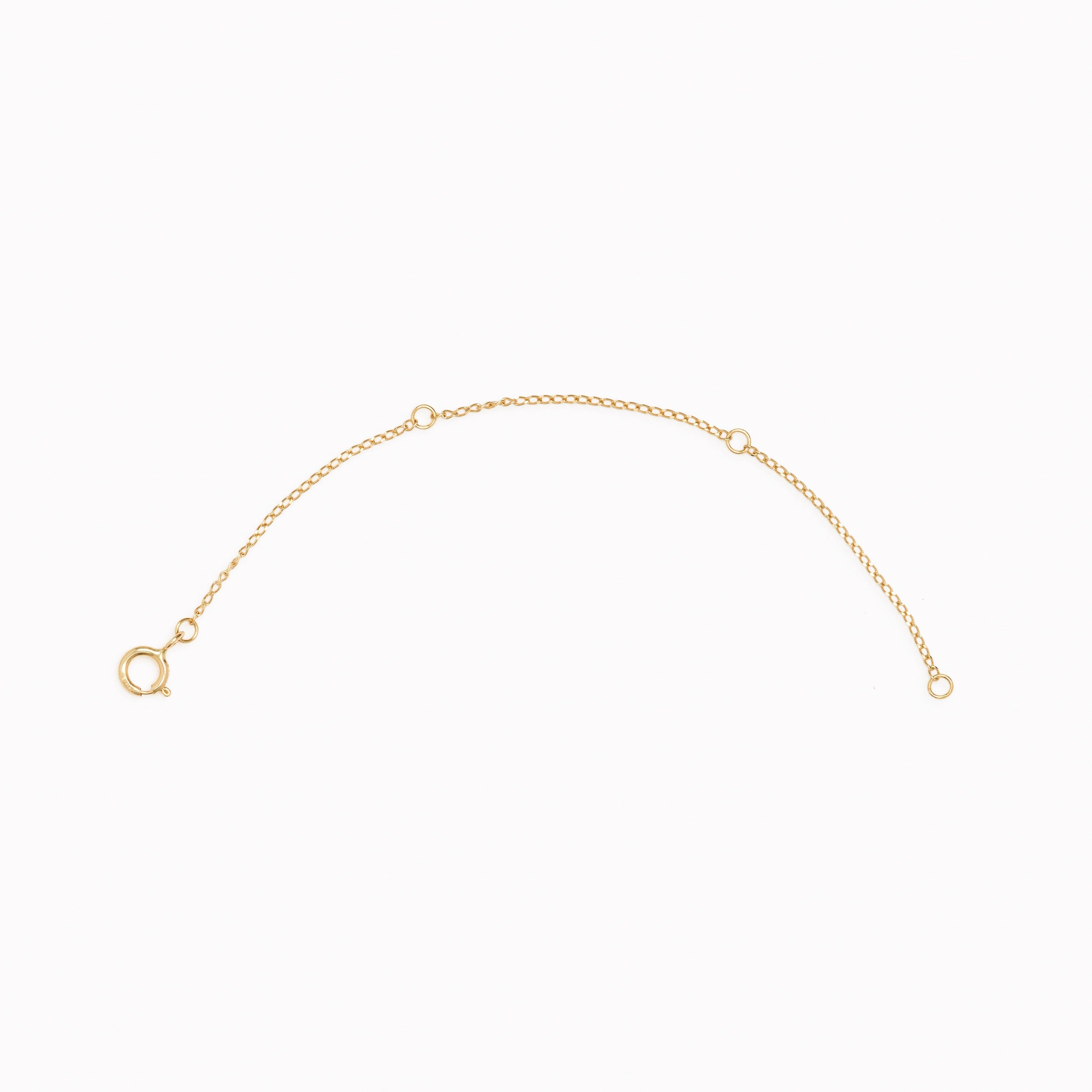 14k Gold Necklace Extender (4 inches) Graceful Shine Timeless Jewelry Look