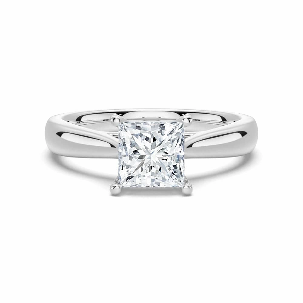 Refined Element 1.5 CT. Princess Cut Solitaire Engagement Ring