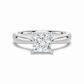 Understated Style 1.5 CT. Princess Cut Solitaire Engagement Ring