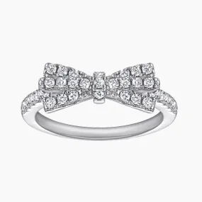 Quick Shine 925 Sterling Silver Bow Ring