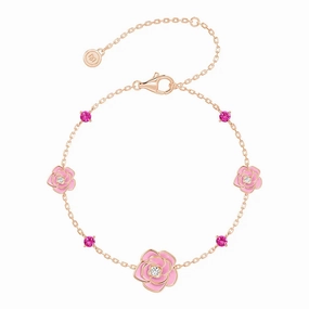 Premium Touch "Blossom of Compassion" Breast Cancer Awareness Bracelet