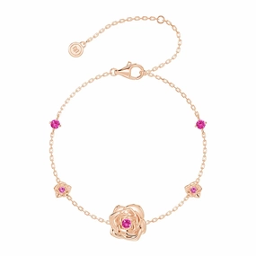 Contemporary Edge "Radiant Hope" Breast Cancer Awareness Bracelet