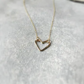 Amor Heart Pendant Fine Detail