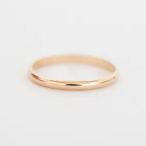 Polished Feature Fashion Pulse Nova Ring - 14K Solid Gold