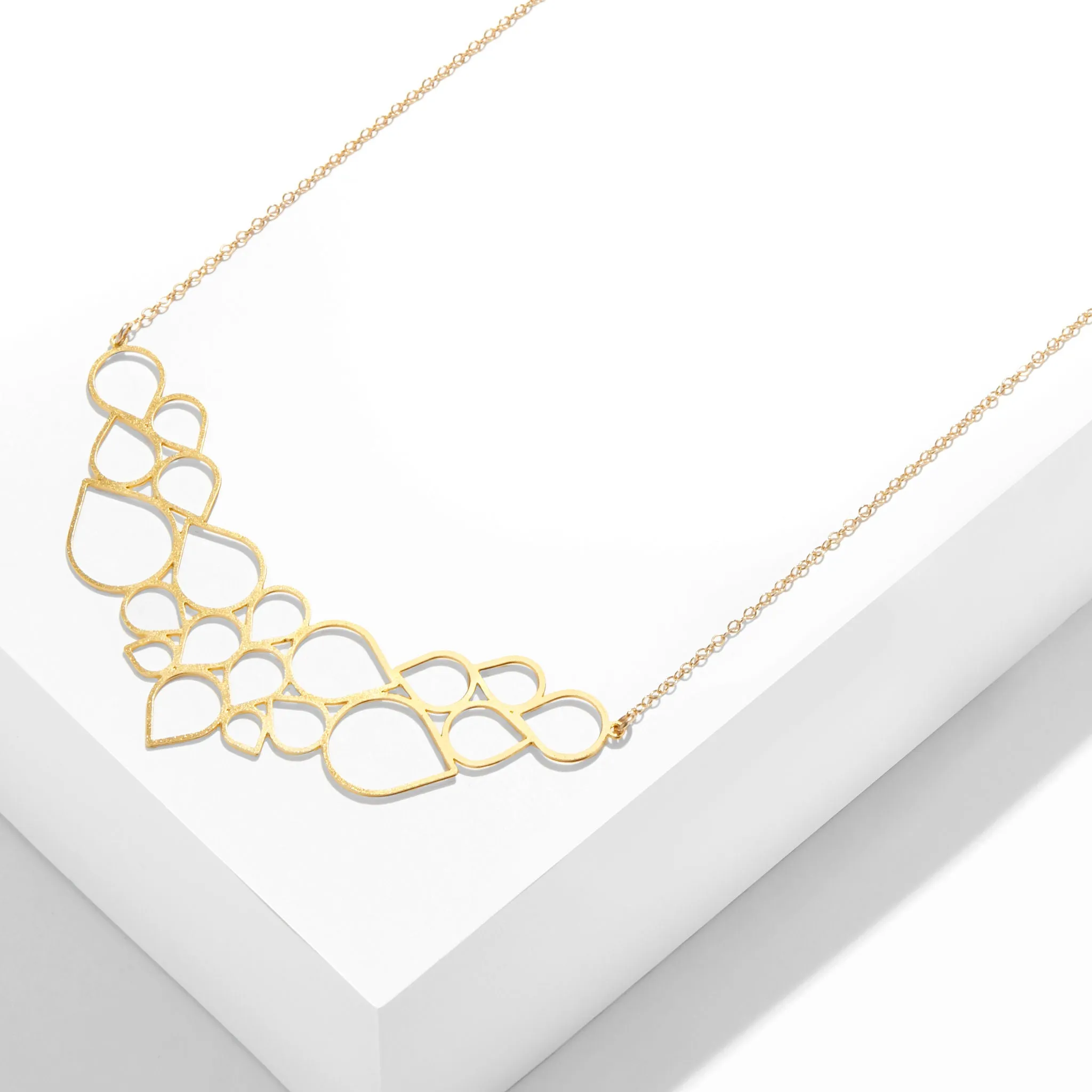 Pretty Adornment Droplets Necklace