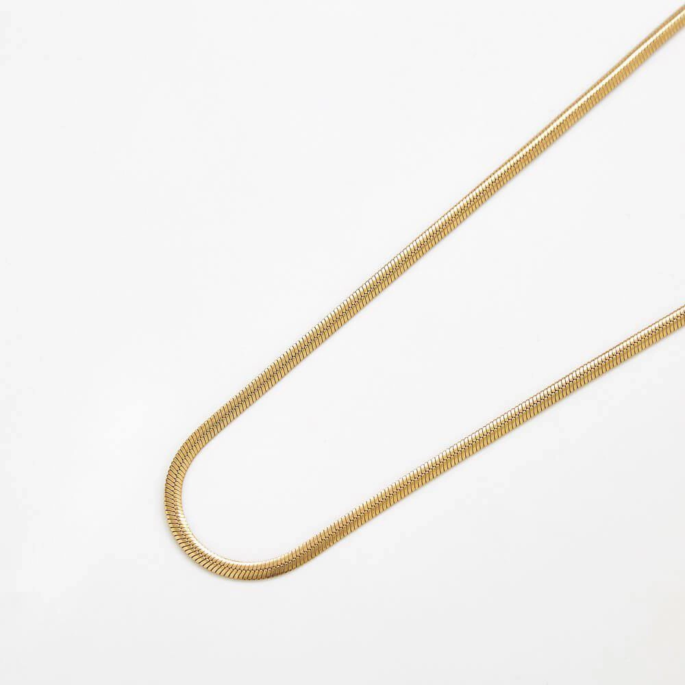 Mini Herringbone Necklace Fashion Pairing Luxury Contour