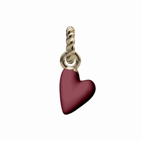 Gift worthy Aura Enamel Heart Charm