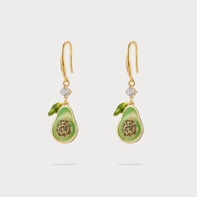 Avocado Earrings Daytime Accent