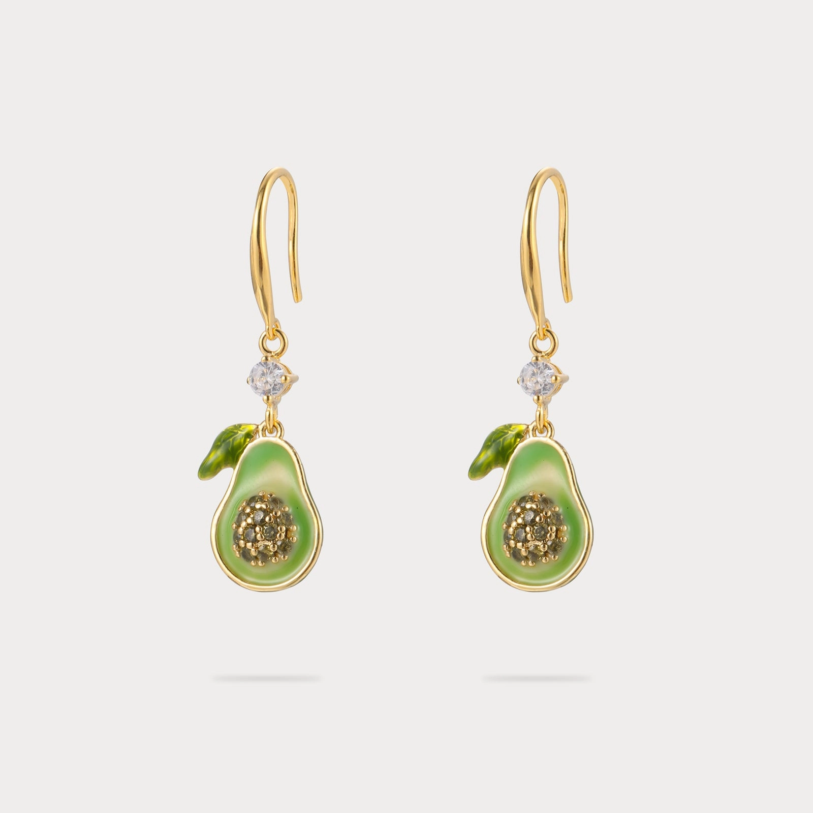 Avocado Earrings Daytime Accent