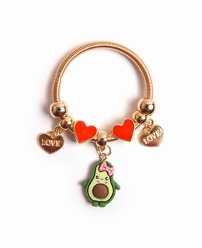 Precious Pieces Avocado Family Kids Bracelet