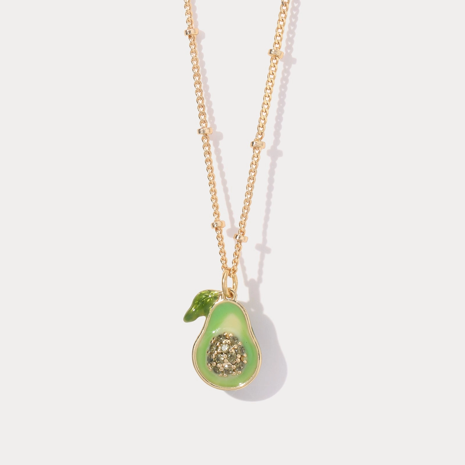 Effortless Wear Avocado Necklace