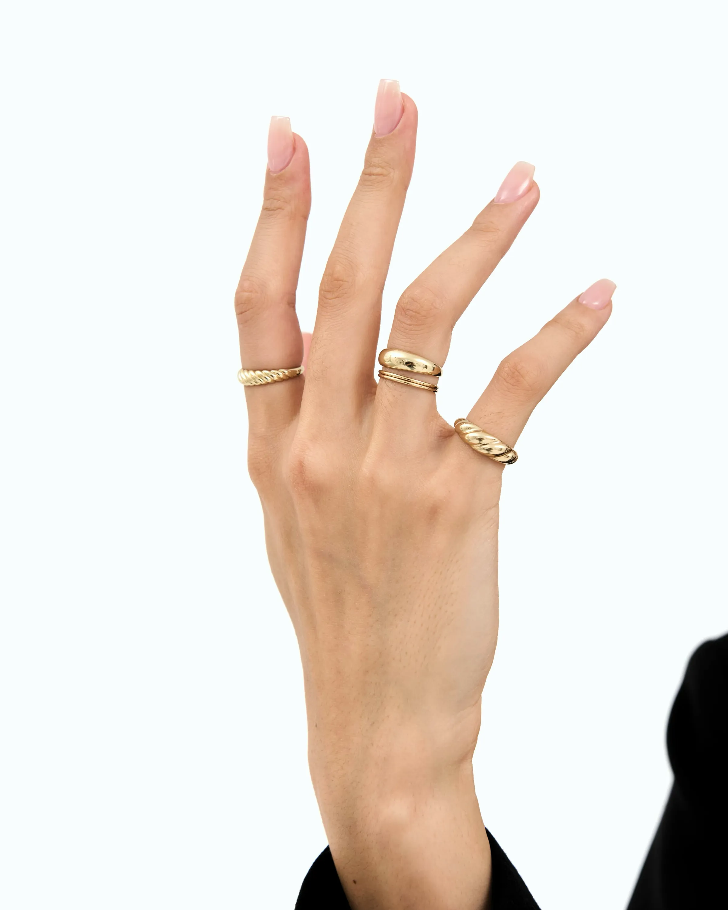 Baguette Ring Shimmering Effect Elegant Sparkle