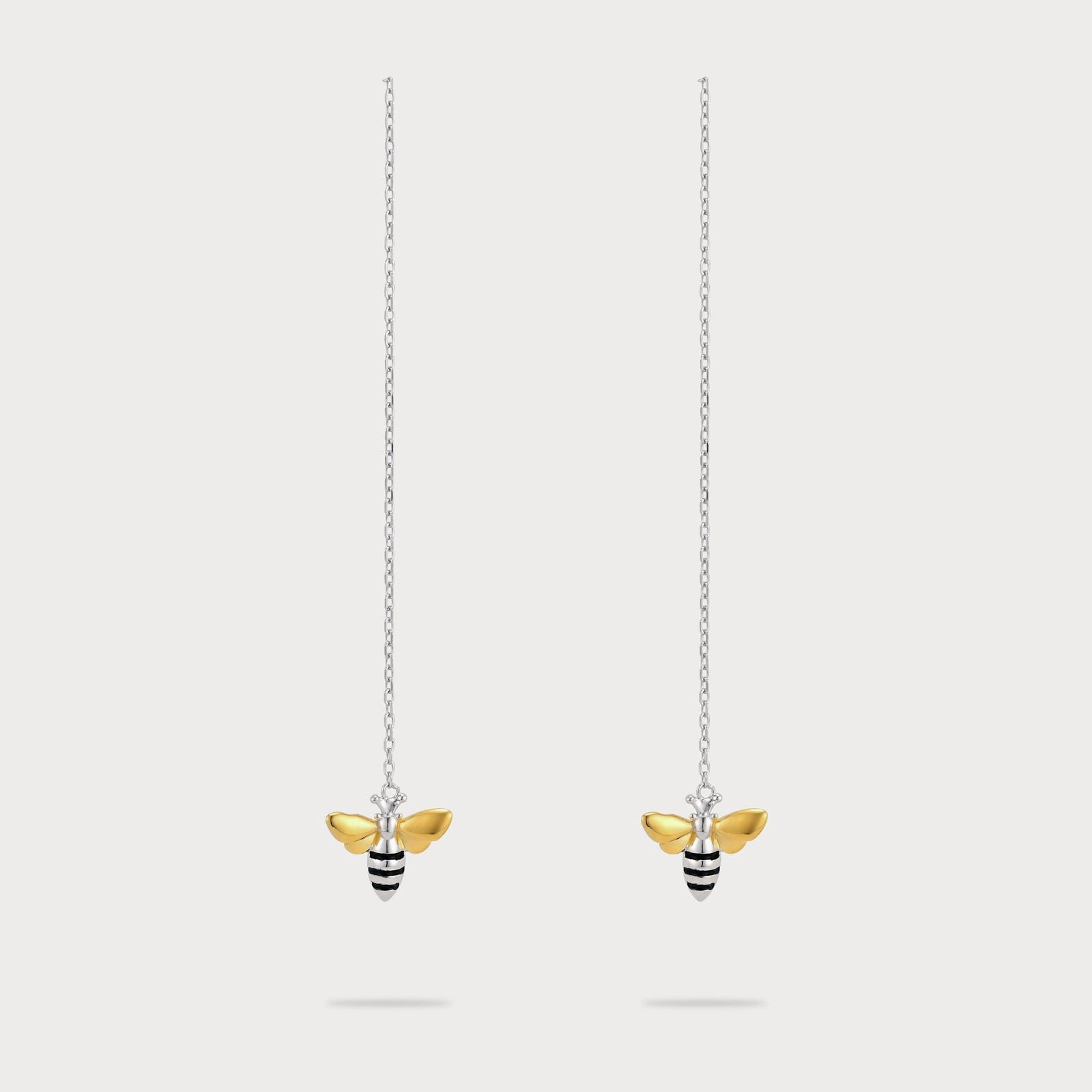Bee Dangling Earrings Fashionable Accent