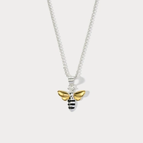 Signature Sparkle Occasion Accent Bee Necklace