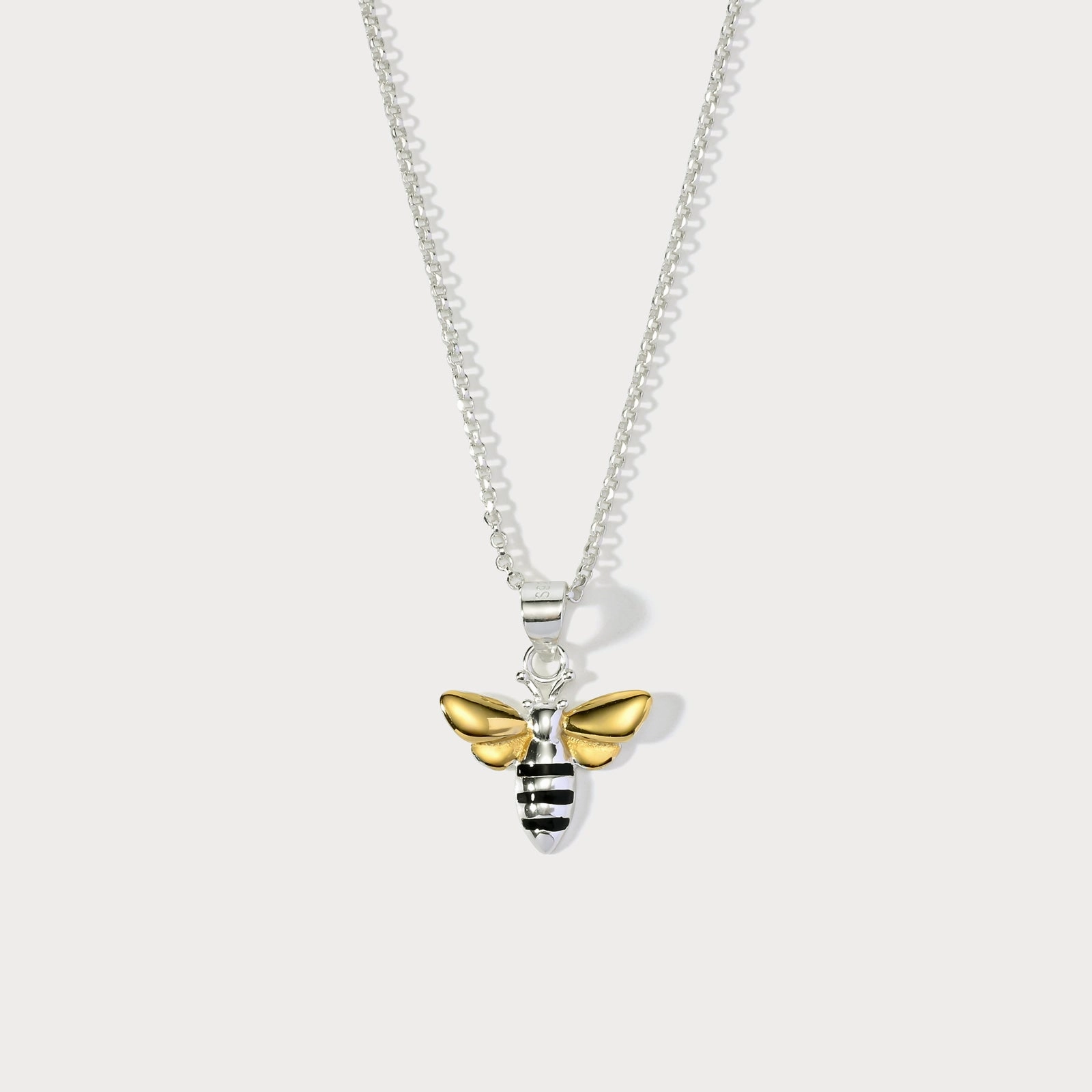 Signature Sparkle Occasion Accent Bee Necklace