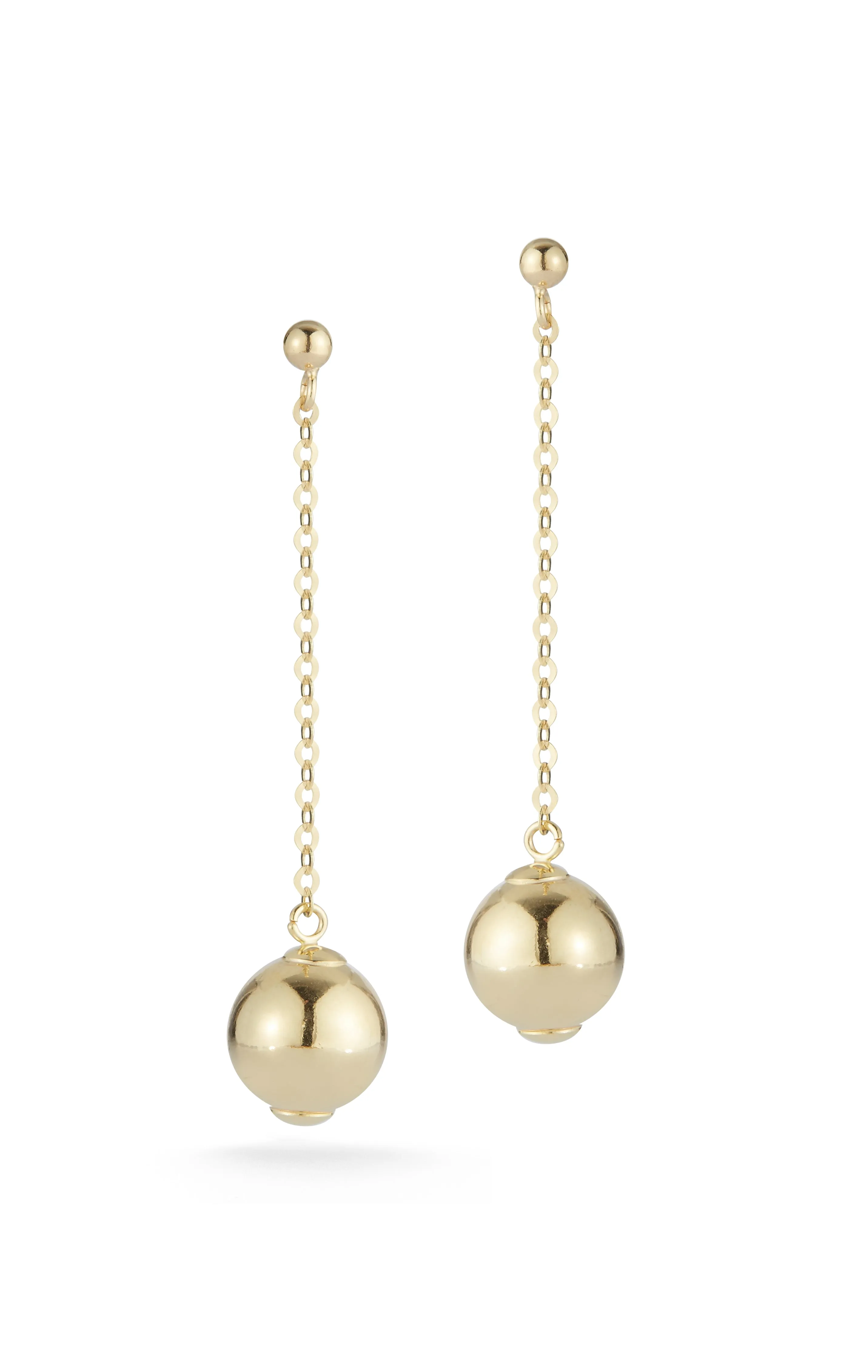 Refined Vibe Trendy Look Ball Drop Earrings