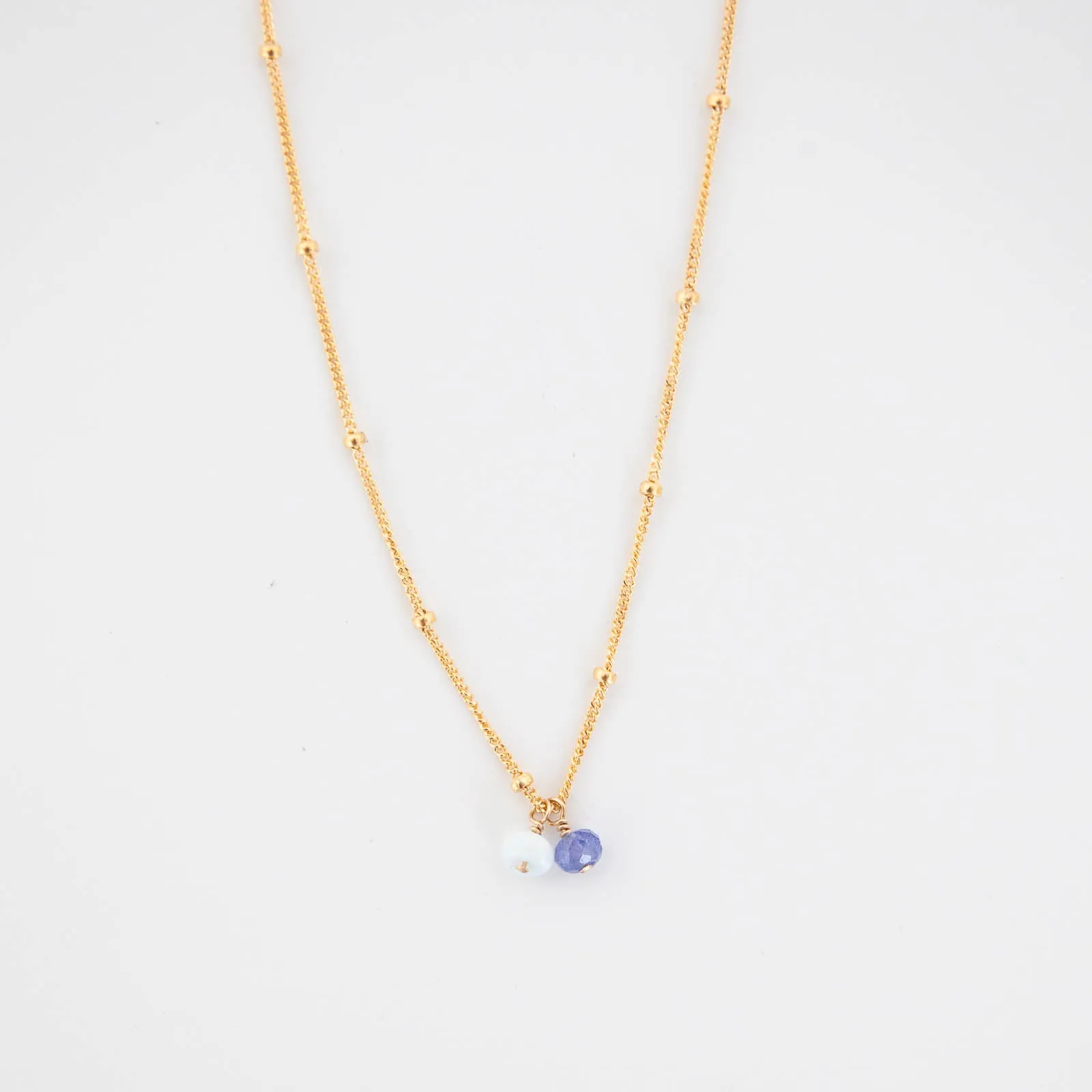 For Tradition Fantastic Piece Birthstone Necklace