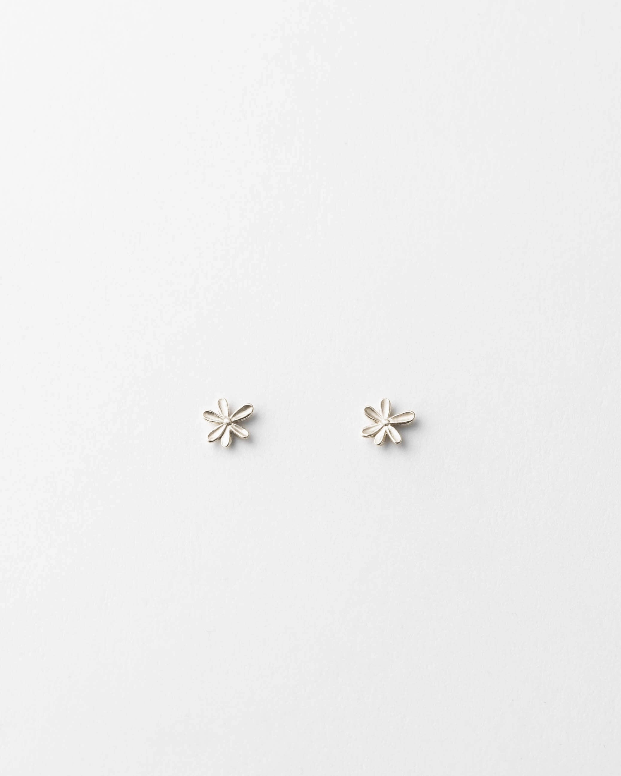 Minimal Charm Trendy Style Blossom Studs