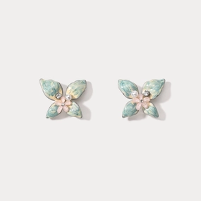 Butterfly Flower Earrings Exquisite Vibe