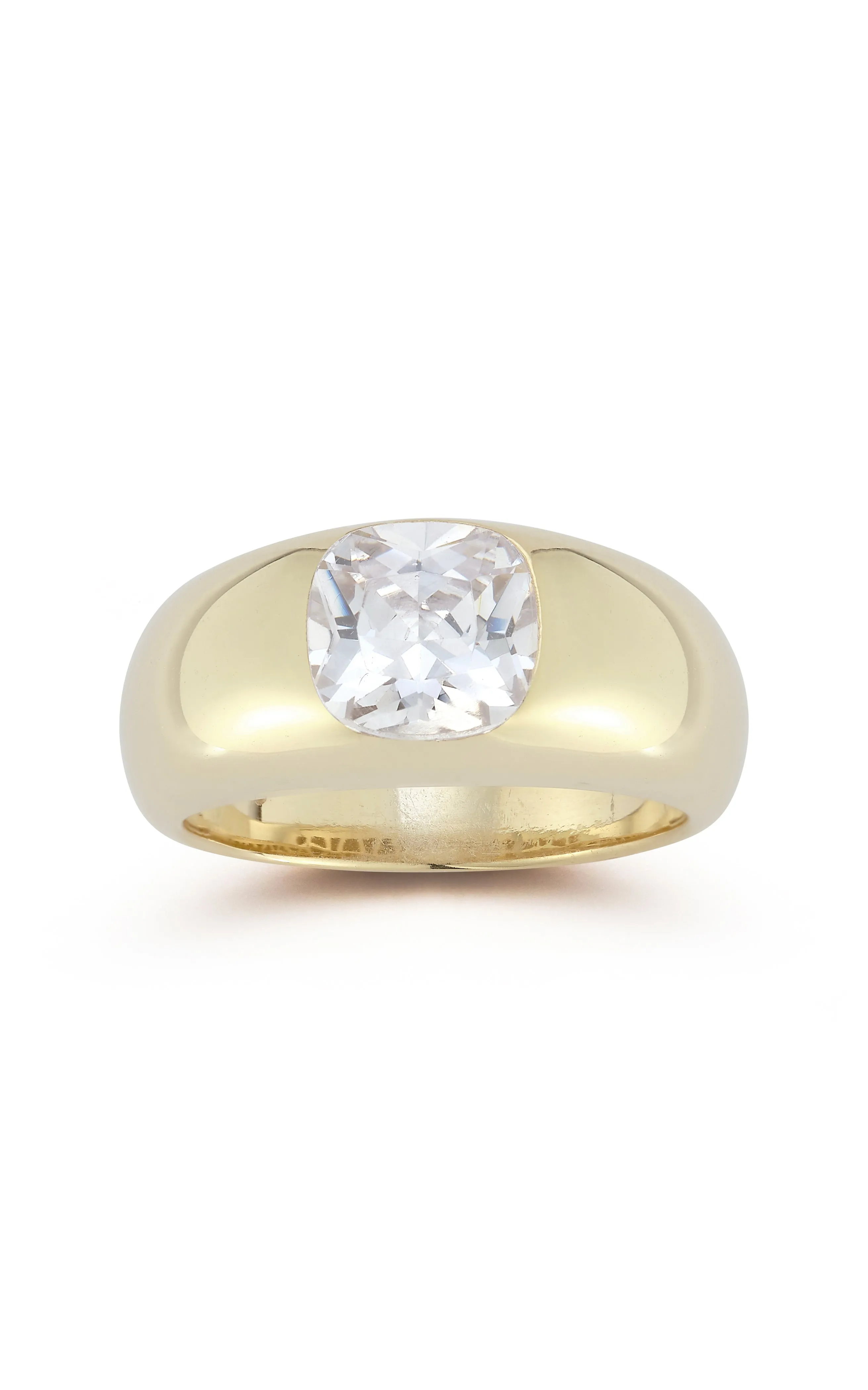 Prom Accessory Manufactured Product Bold CZ Dome Ring