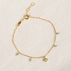 Amazonite Bracelet - Valencia Office Vibe Styled Finish