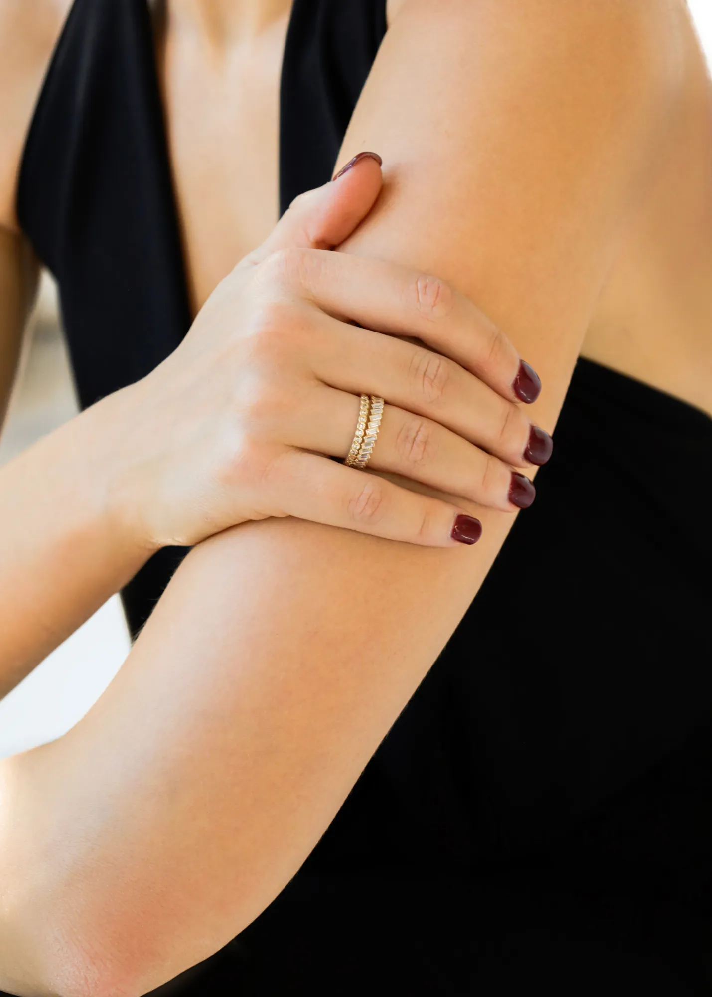 Bonsoir Ring Sophisticated Jewelry Contemporary Layer