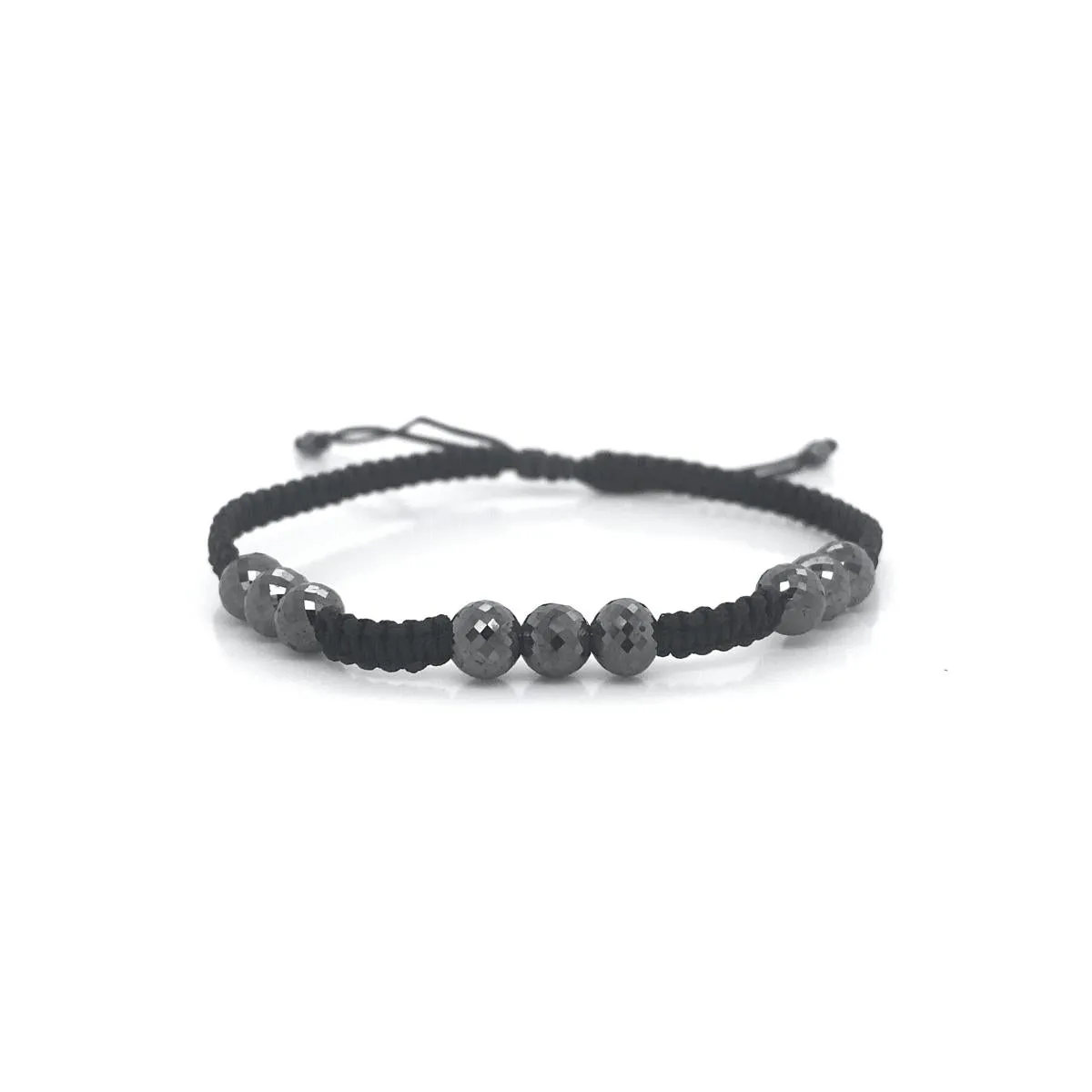 Brunch Outfit Special Edition Bremer Jewelry Bead Diamond Bracelet in Black (19.00ctw)