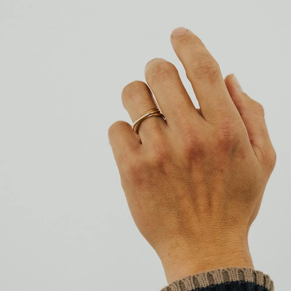 Super Nova Fidget Ring - Size Up 1/2 Size Camera Mood Elegant Appeal