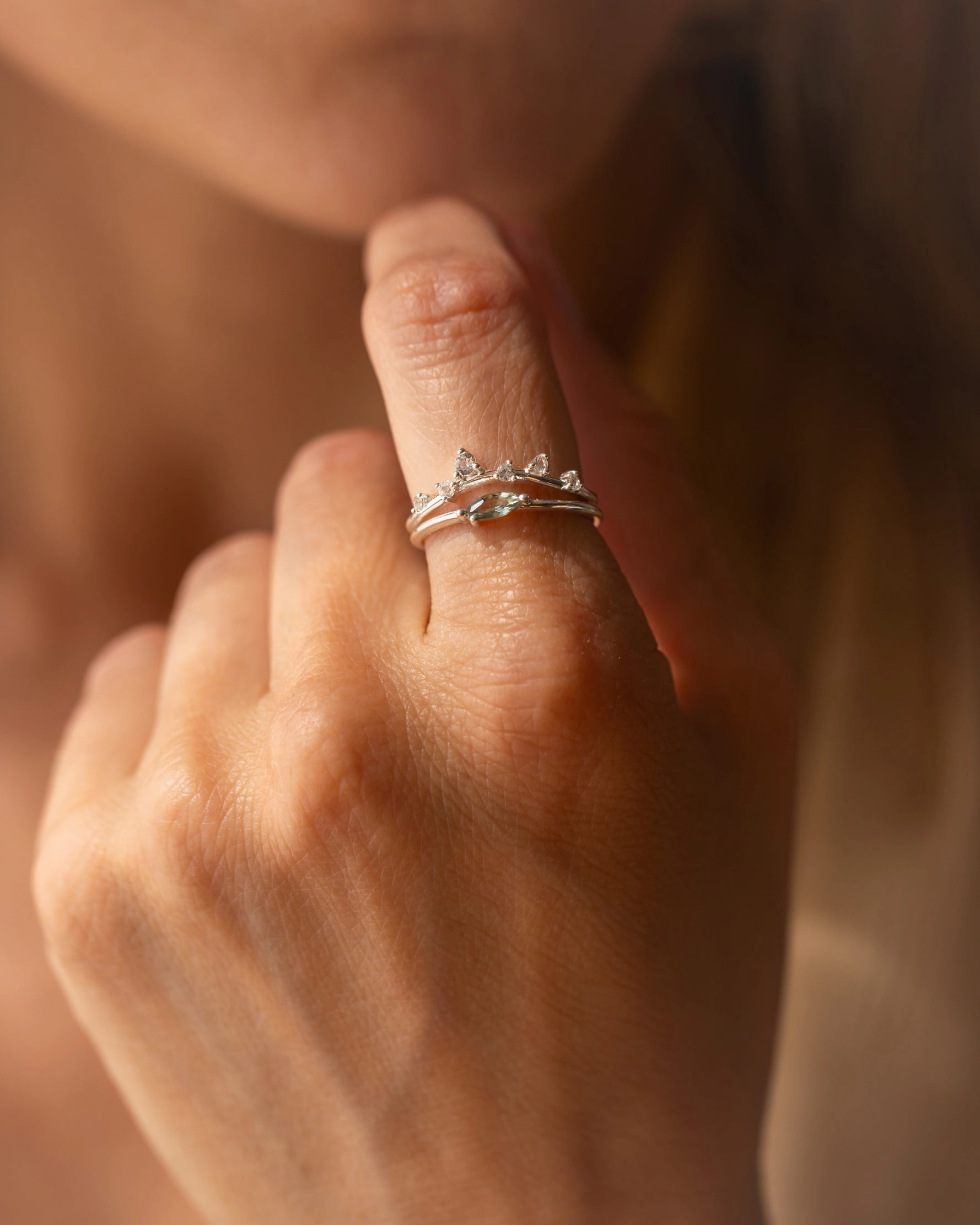 Leaflet Ring Graceful Accessory