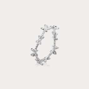 Glamour Appeal Natural Sparkle Butterfly Diamond Ring