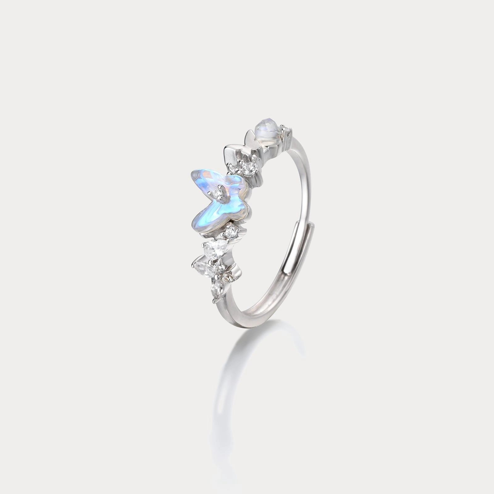 Butterfly Silver Ring Classic Attire