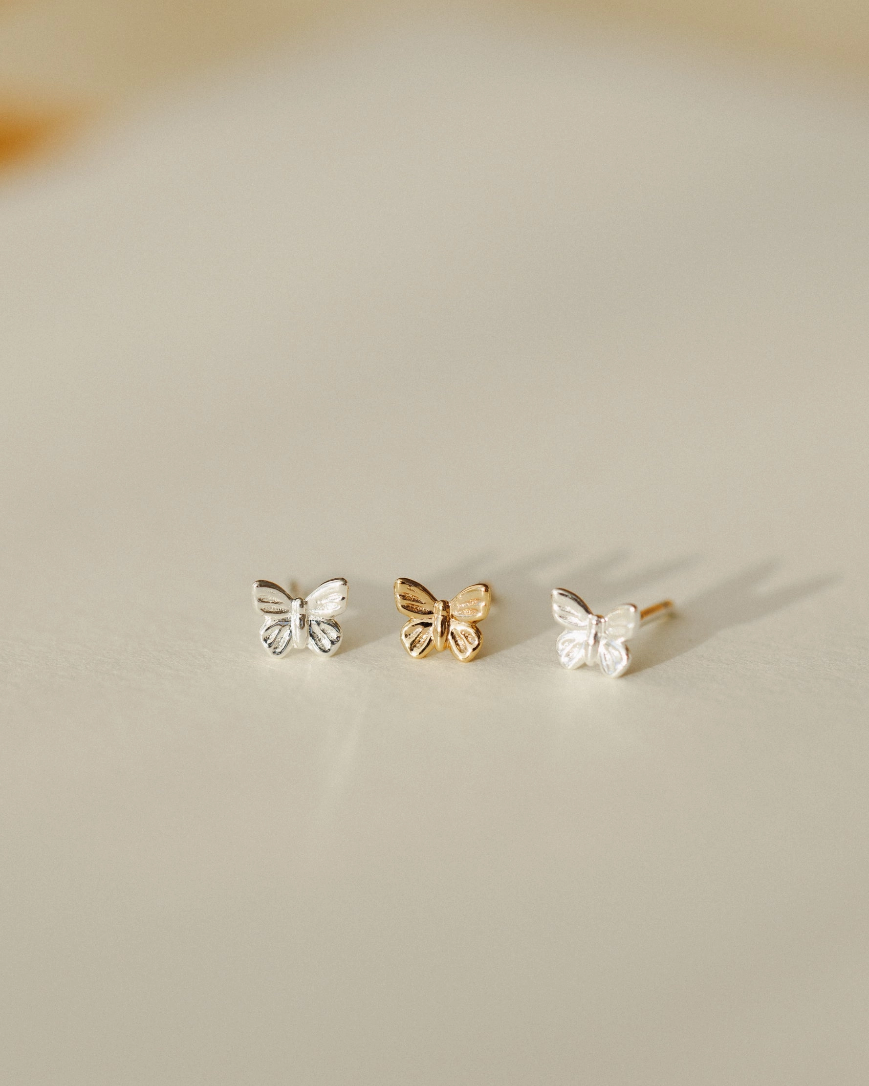 Butterfly Studs Vibrant Shine