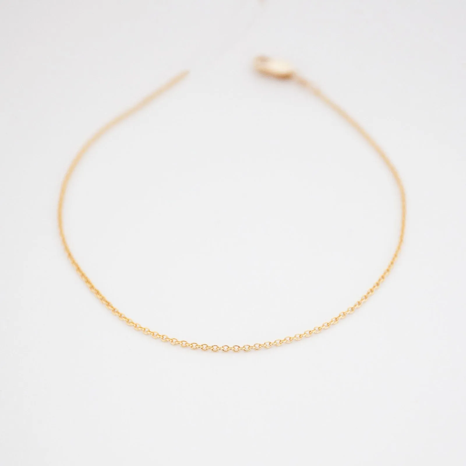 Cable Chain Bracelet - 14K Solid Gold Stylish Appeal