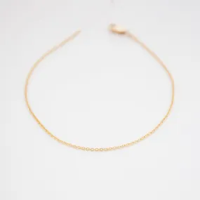Premium Edge Cable Chain Bracelet - 14K Solid Gold