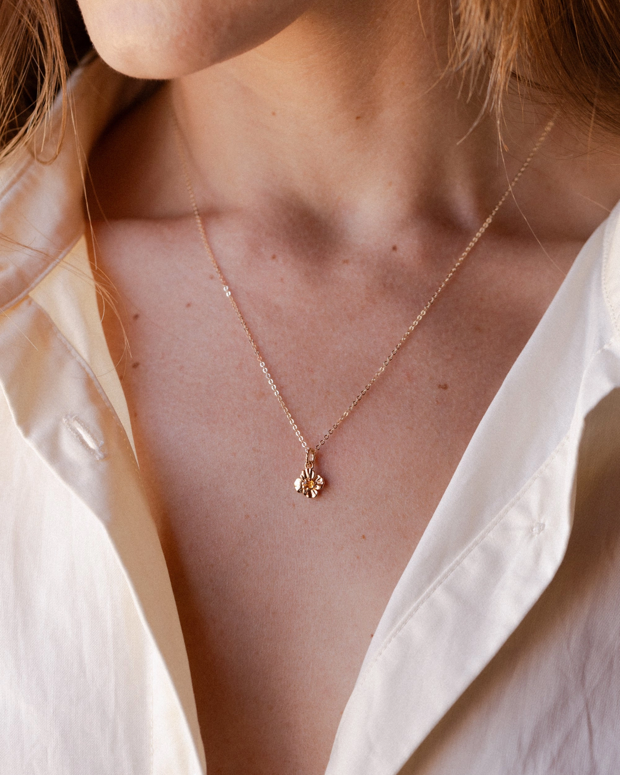 Custom Jewelry Design Glam Mode California Poppy Charm