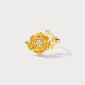 Work Accent Occasional Accessory Camellia Ring