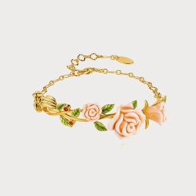 Unity Symbol Champagne Rose Bracelet