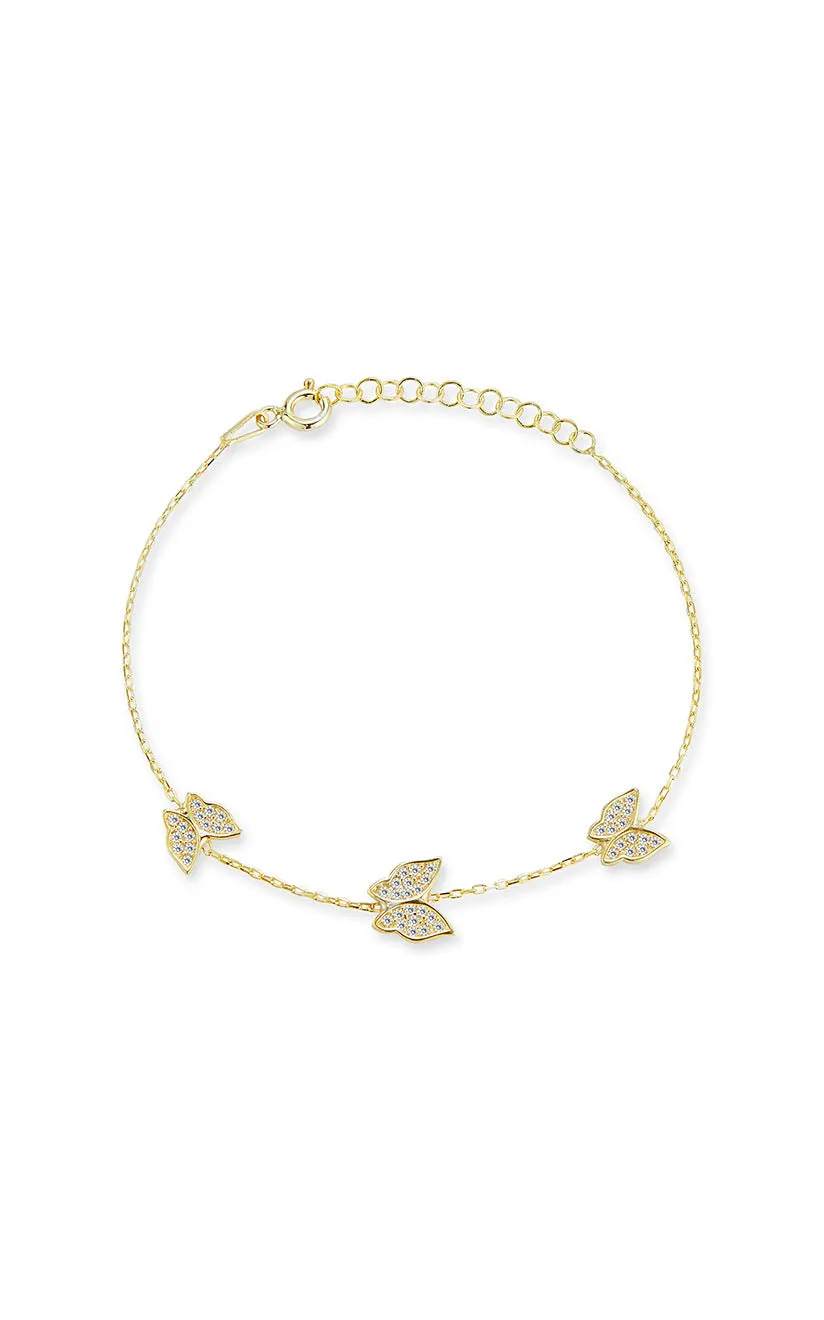 Celestial Designs Universal Composites Butterfly Station Bracelet