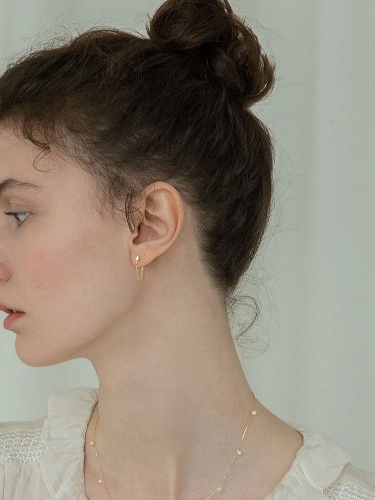 Chiara S925 Ear Jackets Minimal Form Daily Layer