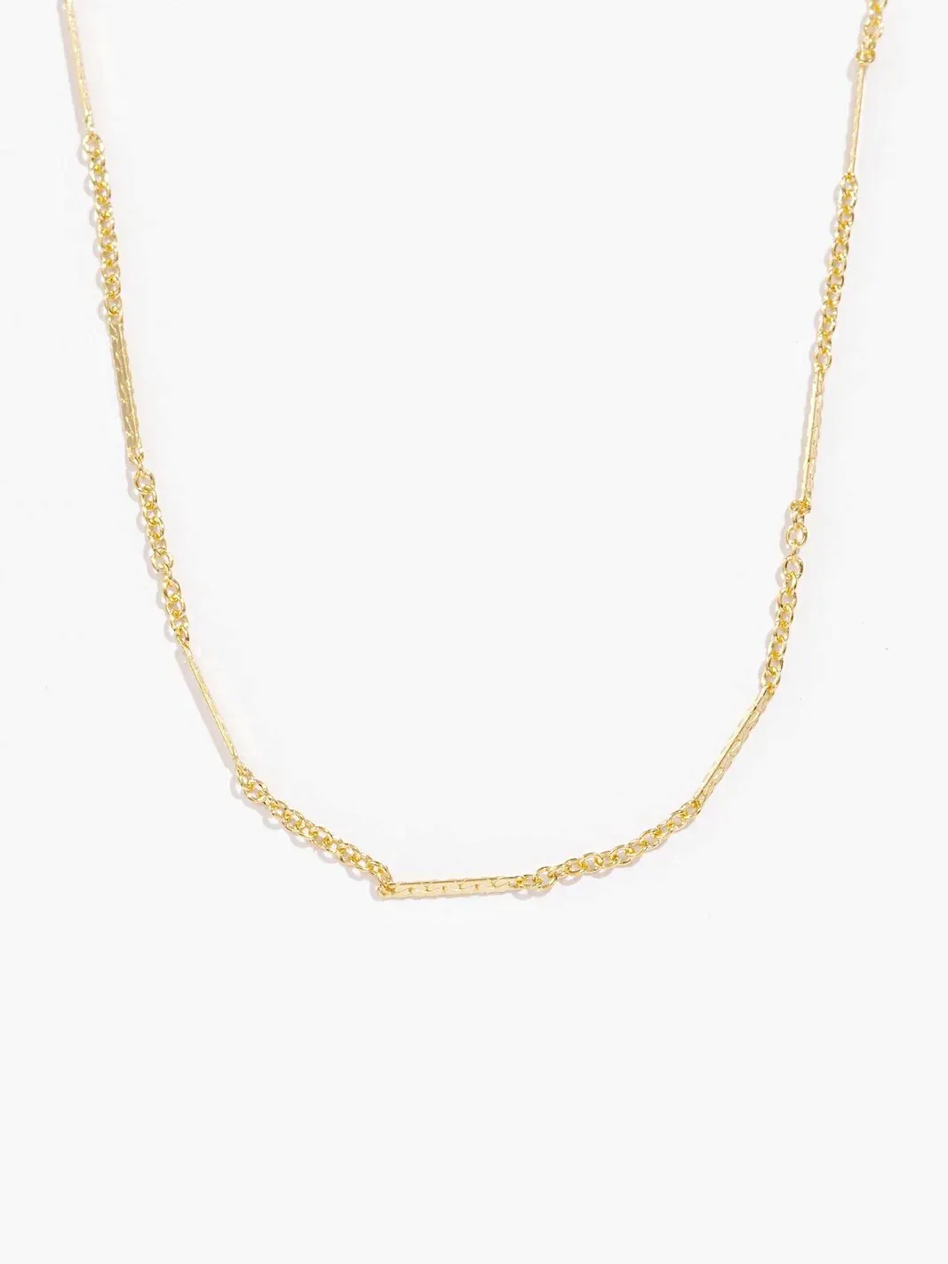 Ornamental Chain Jewelry Stylish Gift Bar and Cable Chain