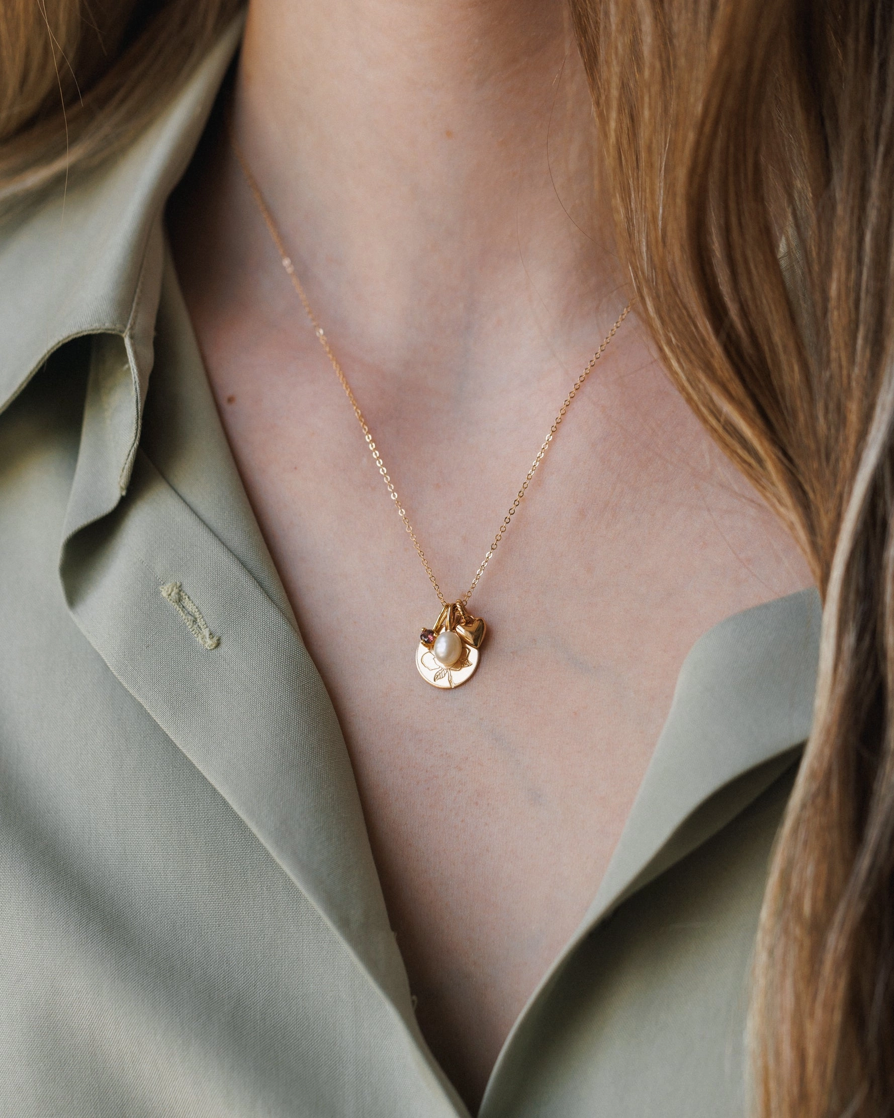 Special Style Glow Layer Pearl Charm