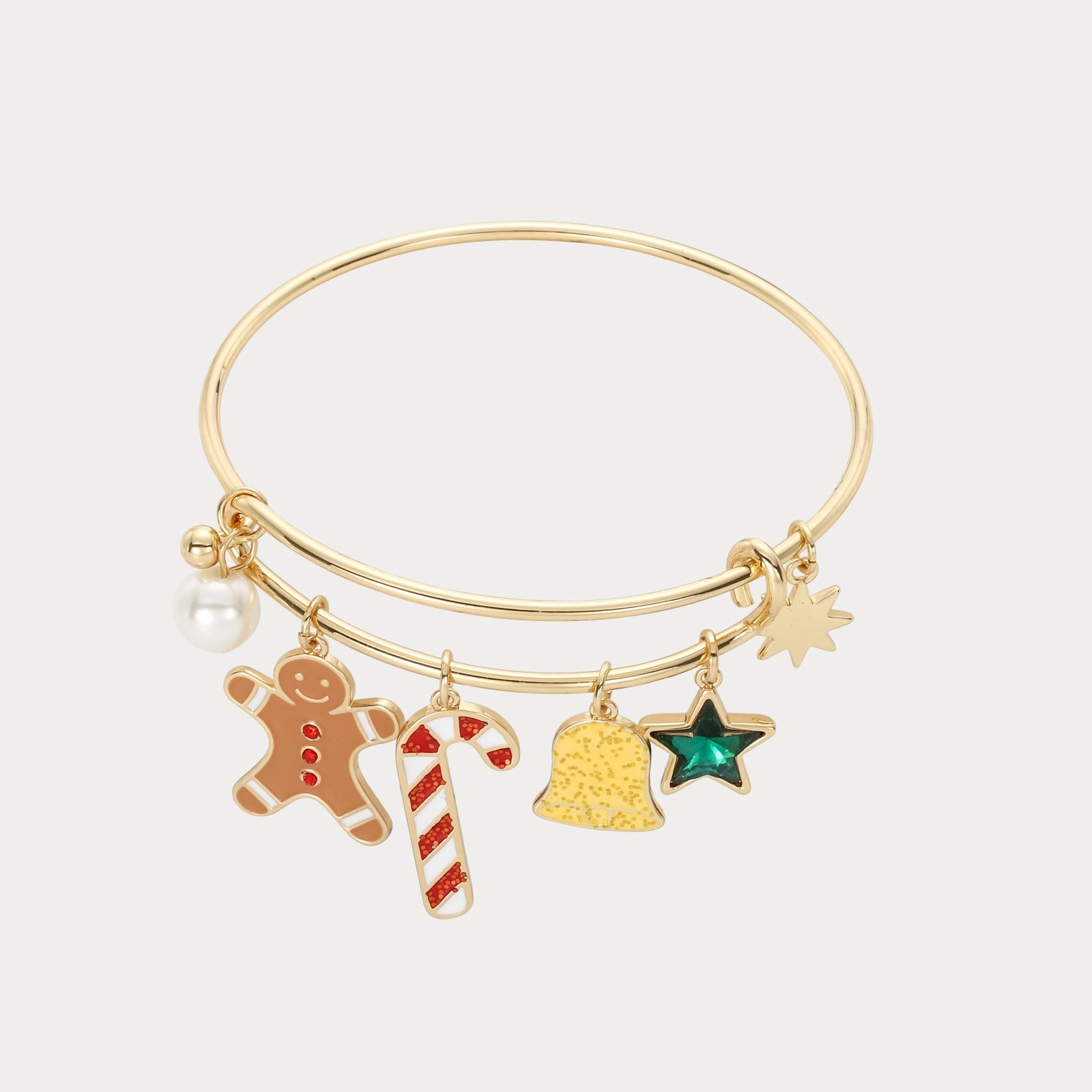 Christmas Gingerbread Man Bracelet Numerous Combinations