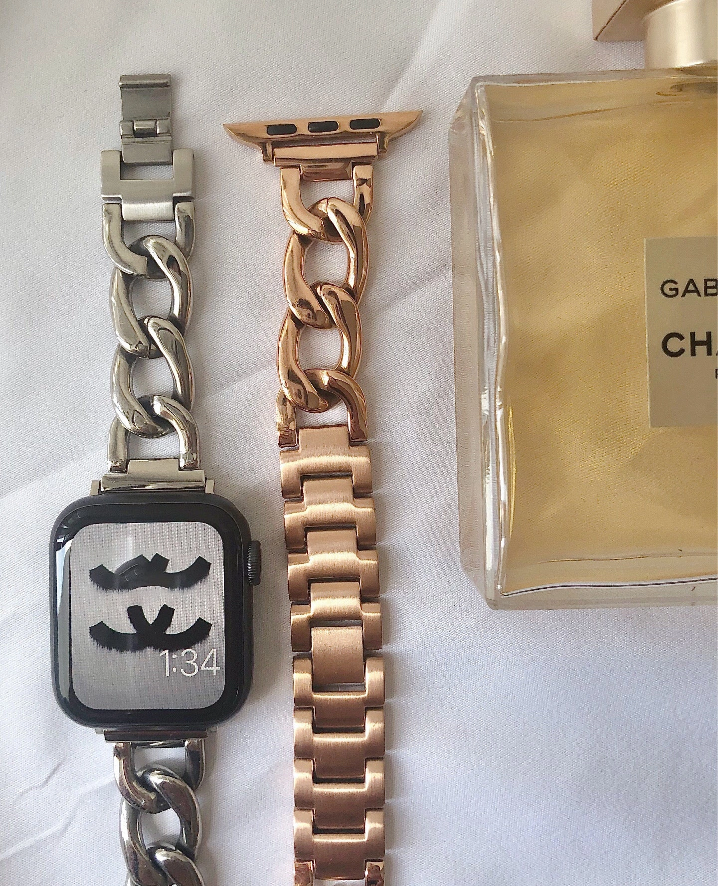 Chunky Flat Link iWatch Strap Sunset Style