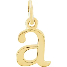 Noble Lowercase Necklace Bold Accent